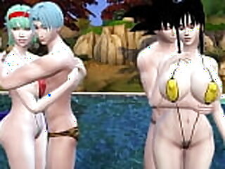 Bulma step Mother and Wife Epi 3 Beautiful Wife Addicted to Sex Likes to be Fucked by her Young Son and Friend with the Bigger Cock than her Husband Cuckold likes to be Fucked Hard in the Ass NTR 18 min